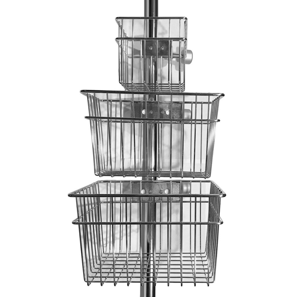 Stainless Steel Wire Basket Secure Mount